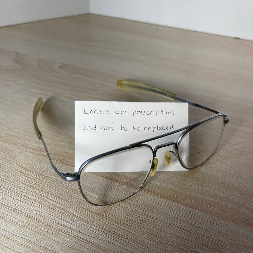 Randolph Engineering 5 1/2 Mil-Spec Sunglasses Matte Chrome FRAMES ONLY 52-20